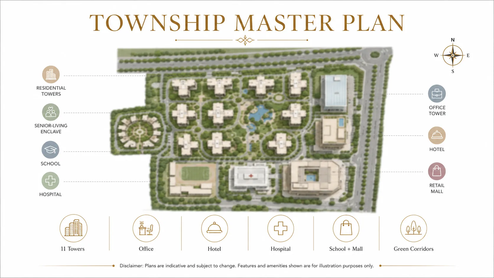 Brigade Old Madras Road master plan layout Brigade Old Madras Road master plan layout